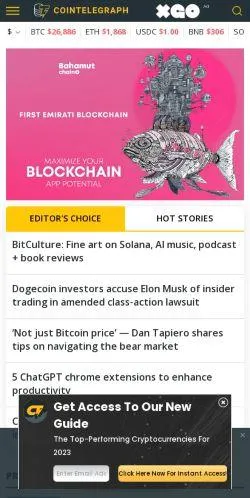 webpage mobile image