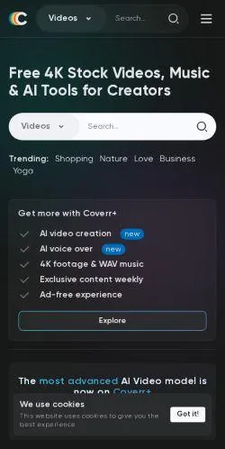 webpage mobile image
