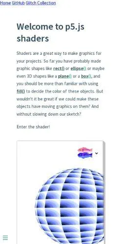 webpage mobile image