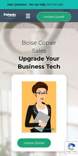 webpage mobile image