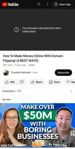 webpage mobile image