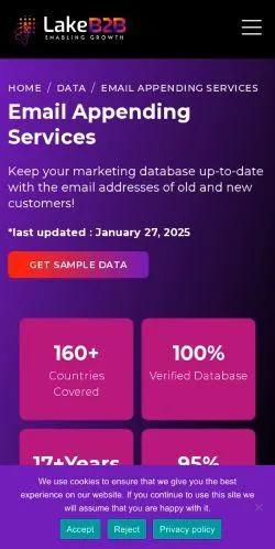 webpage mobile image
