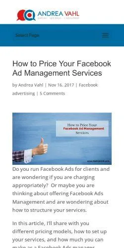 webpage mobile image