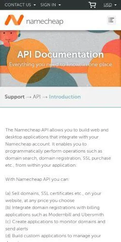 webpage mobile image