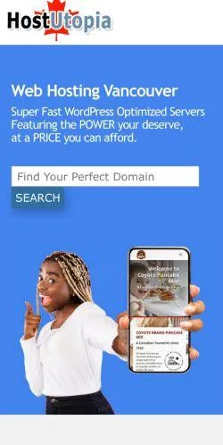 webpage mobile image