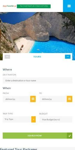 webpage mobile image