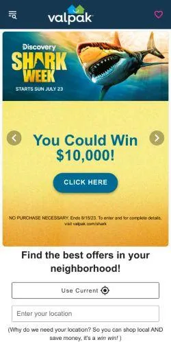 webpage mobile image
