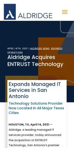 webpage mobile image