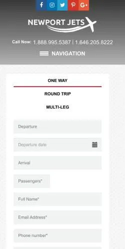 webpage mobile image