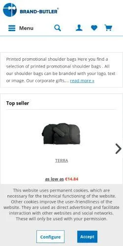 webpage mobile image