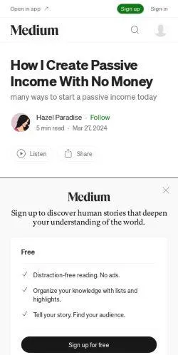 webpage mobile image