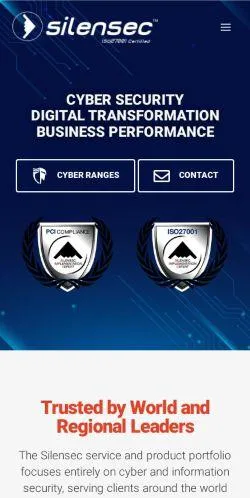 webpage mobile image