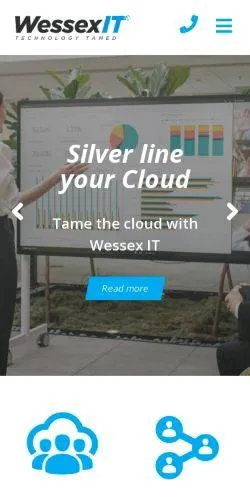 webpage mobile image
