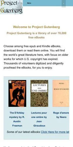 webpage mobile image