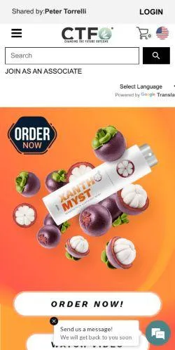 webpage mobile image