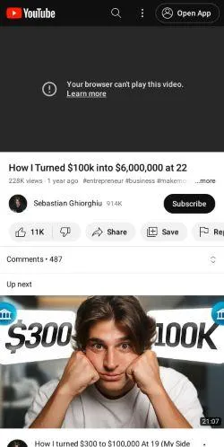 webpage mobile image