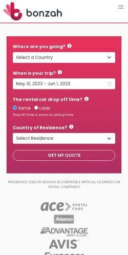webpage mobile image