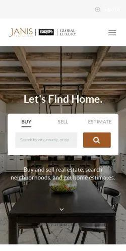 webpage mobile image