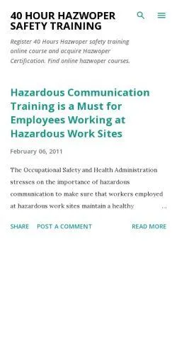 webpage mobile image