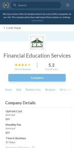 webpage mobile image