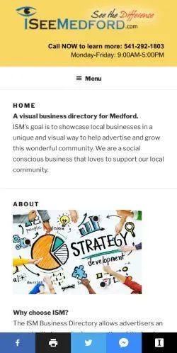 webpage mobile image